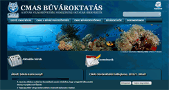 Desktop Screenshot of cmas.hu